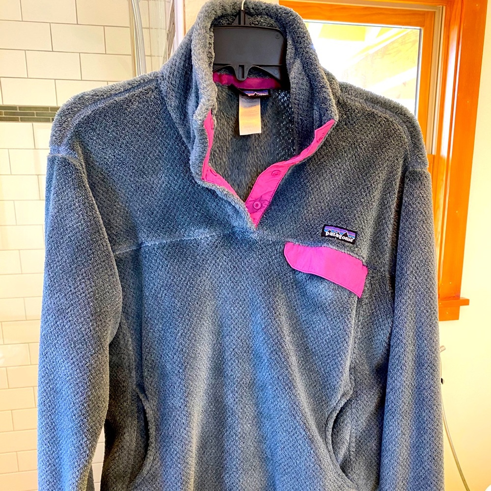 Patagonia Re-Tool Snap-T fleece pullover size L